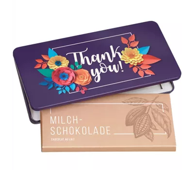 Milchschokolade von Munz 'Thank you'