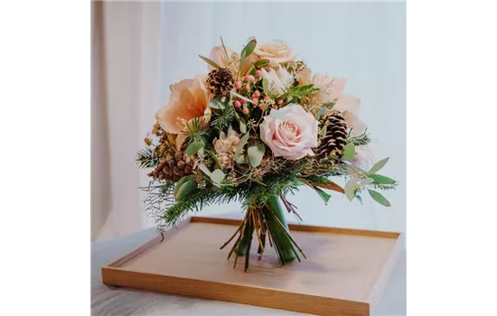 Blumenstrauss Winterwunderland