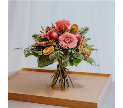 Blumenstrauss Fröhliche Weihnachten