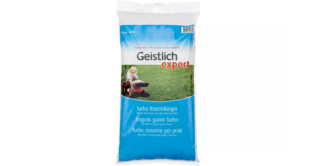 Geistlich Turbo Rasendnger 10 kg