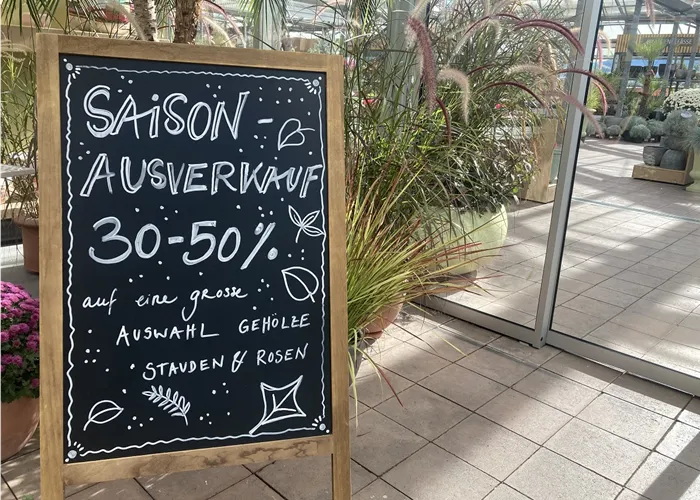 Grosser Saison-Ausverkauf vom 3.-23.10.26